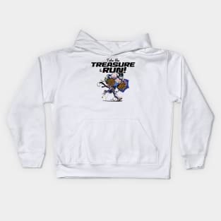 Take the Treasure and Run - Bull Kids Hoodie